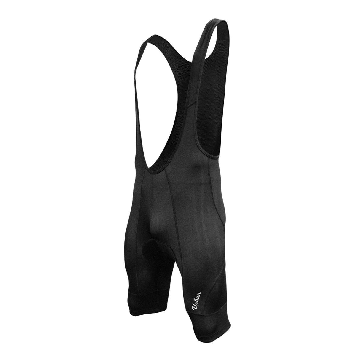 Pro Men’s Black Cycling Bib Shorts – Dual 3D Gel Pad Options for Customized Comfort & Performance