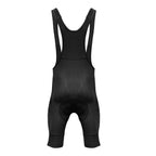 Pro Men’s Black Cycling Bib Shorts – Dual 3D Gel Pad Options for Customized Comfort & Performance