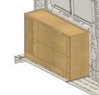 ProMaster Wheel Well Electrical Cabinet