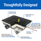 Pull Start Fire Grill