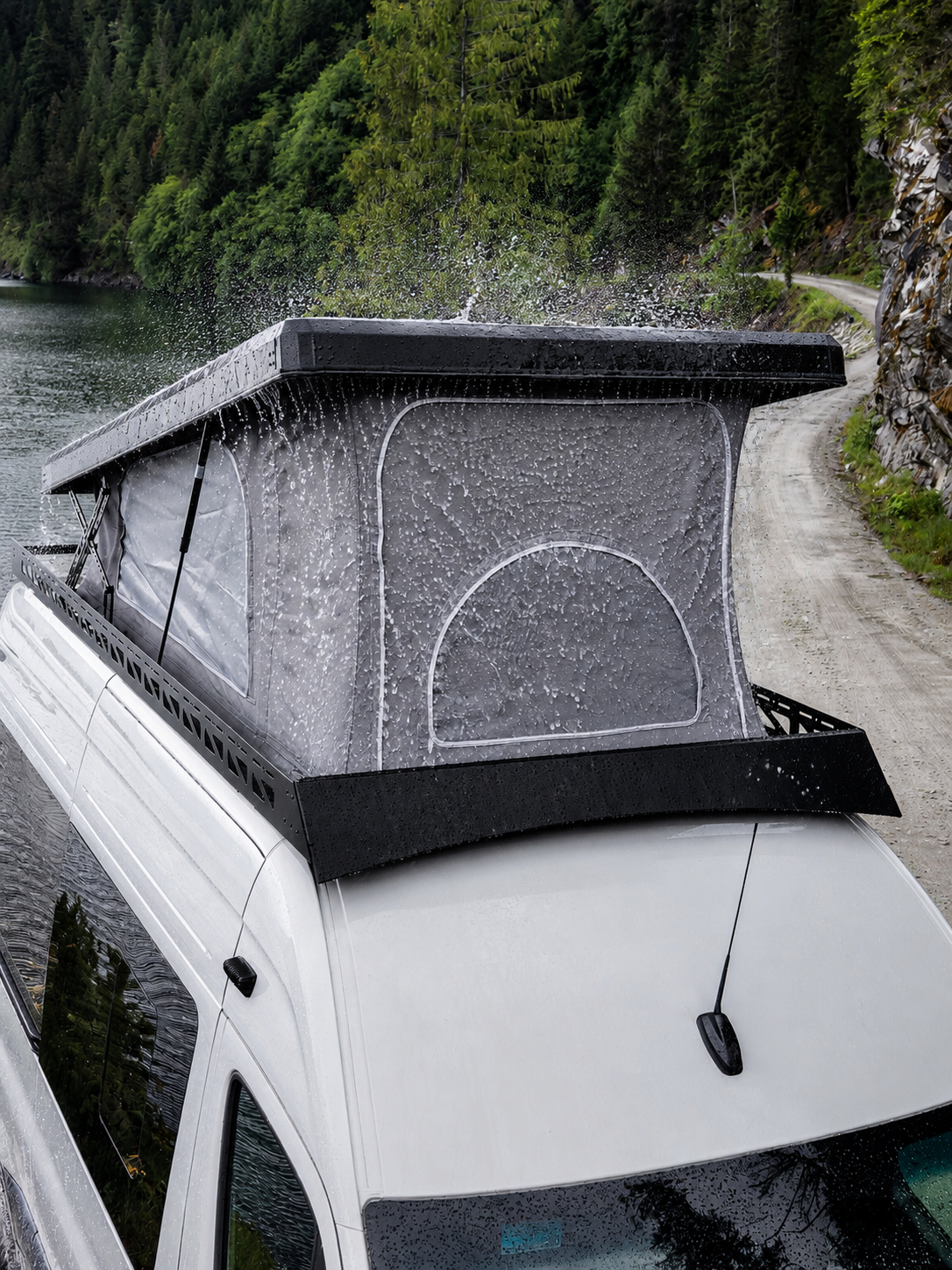 Sprinter Carbon Fiber Roof-Top Tent System