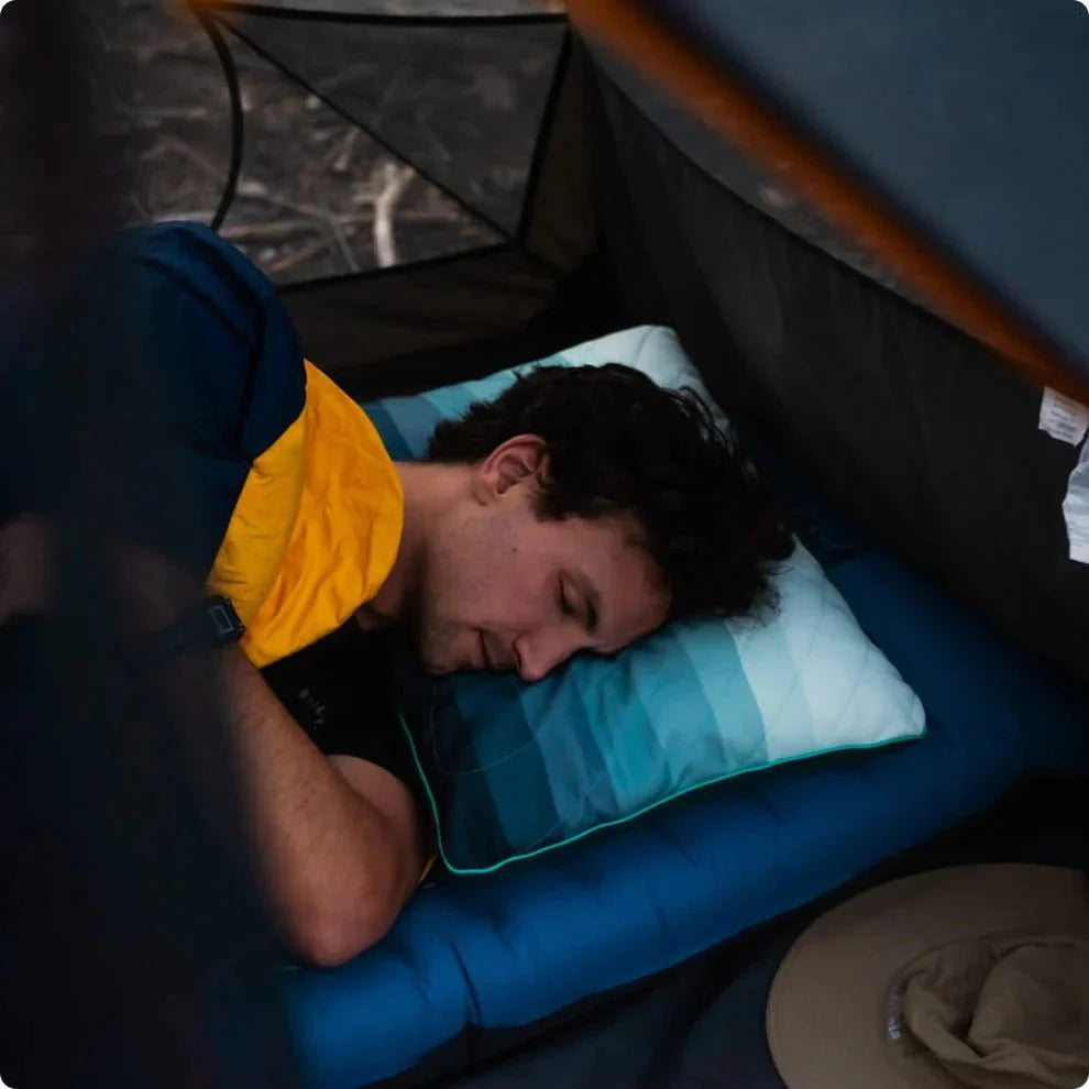 Rumpl Camp Pillow Cascade Fade