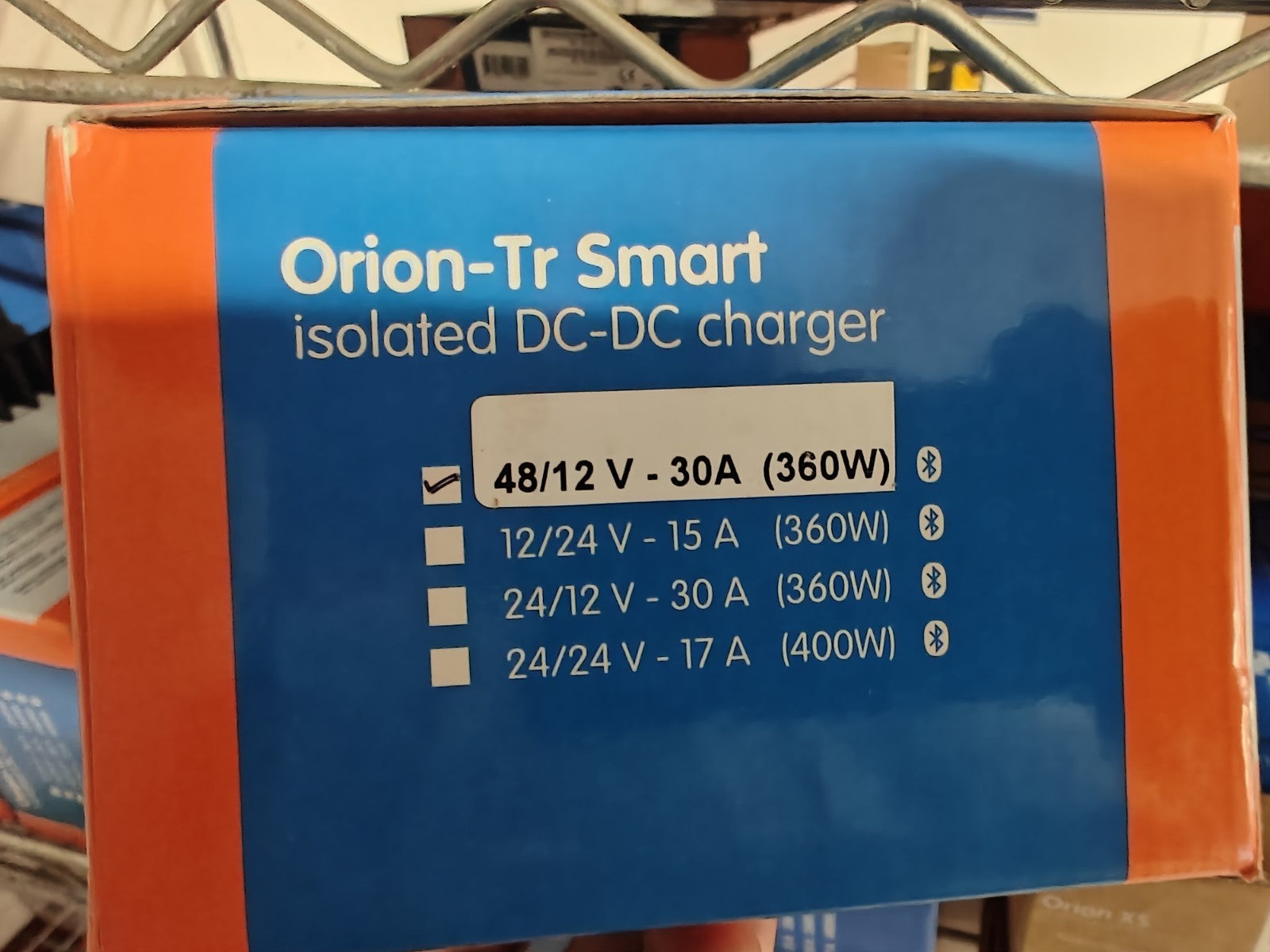 Victron ORI481238120	Orion-Tr Smart 48/12-30A (360W) Isolated DC-DC charger