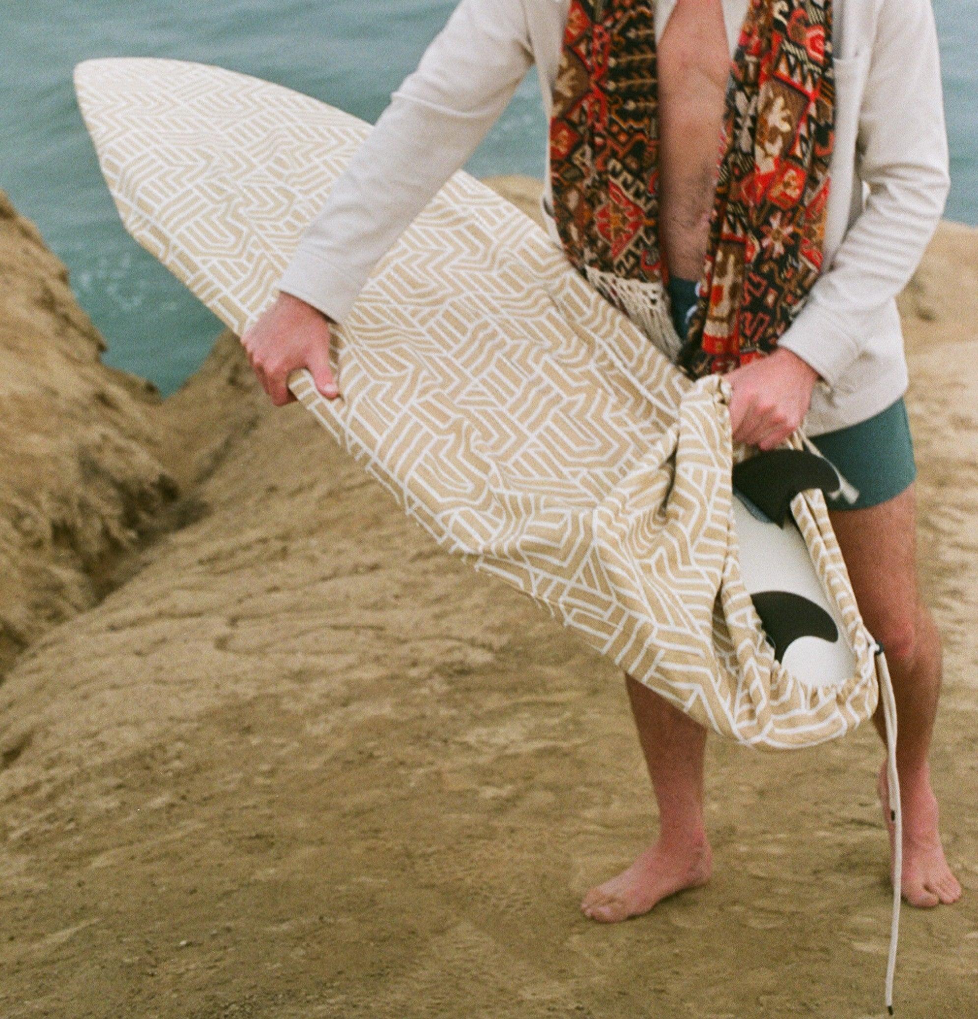 SAND TRAP 100% Recycled Surfboard Socks | Sustainable Surfboard Covers – SHRED Surf Company