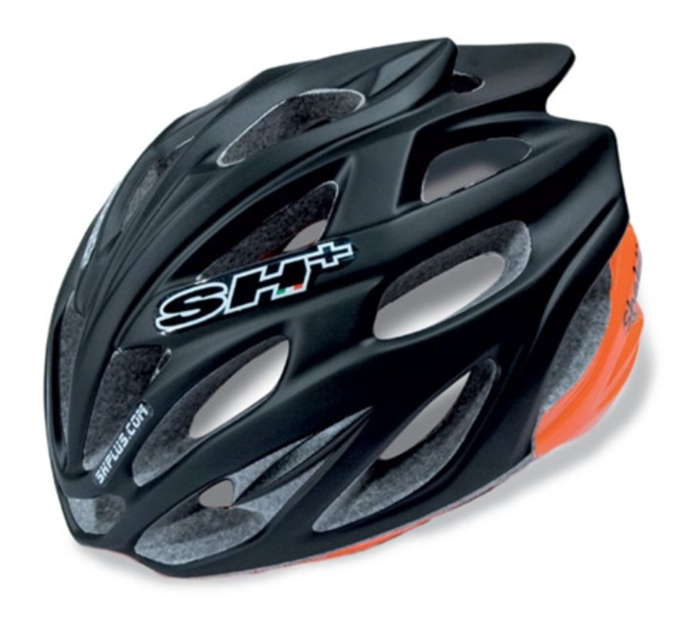 SH+ Shabli  Helmet - Black/Orange