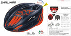 SH+ Shalimar Gravel Helmet - Black / Orange