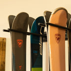 Snowbasin Ski Storage Rack | Holds 8 Pairs of Skis