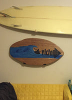 Palm Bay Minimalist Skimboard Display Rack | Holds 30 lbs