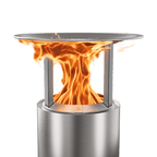 Solo Stove Mesa XL Tabletop Fire Pit with Stand | Low Smoke Outdoor Mini Fire for Urban & Suburbs | Fueled by Pellets or Wood