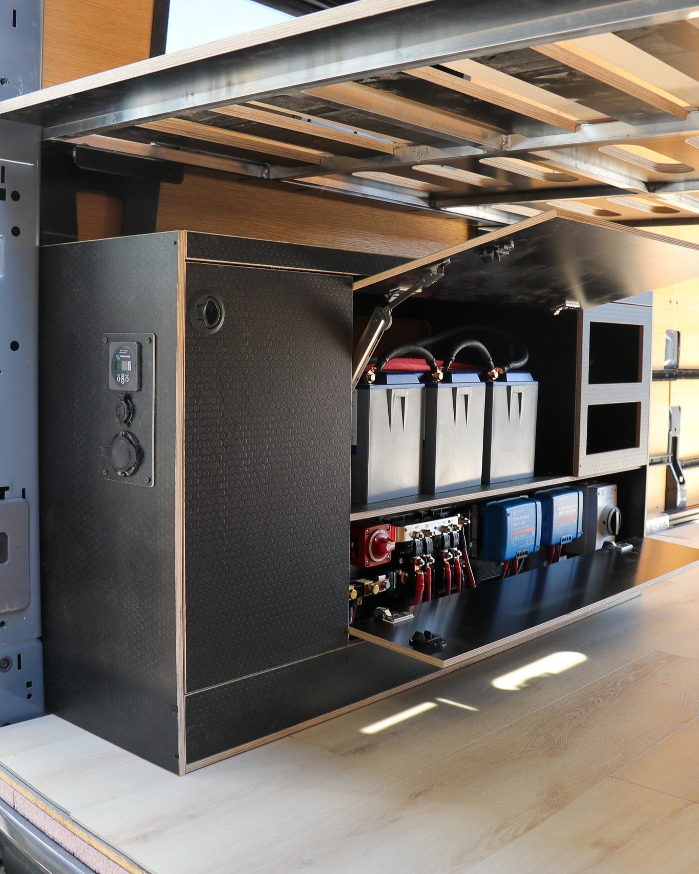 Sprinter Wheel Well Electrical Cabinet