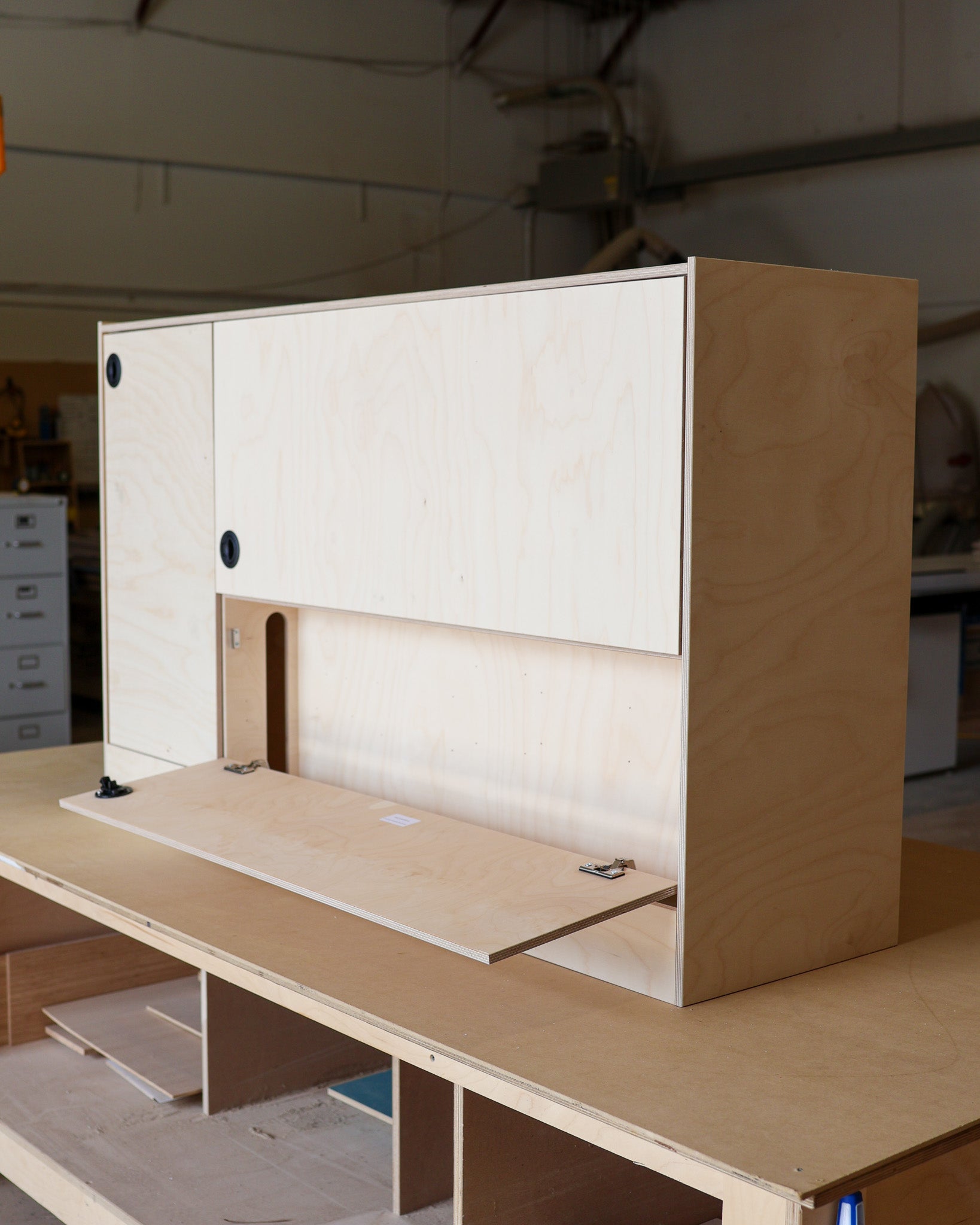Sprinter Wheel Well Electrical Cabinet