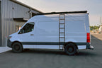 Sprinter Wheel Wrap Side Ladder (New Flat Step Design)
