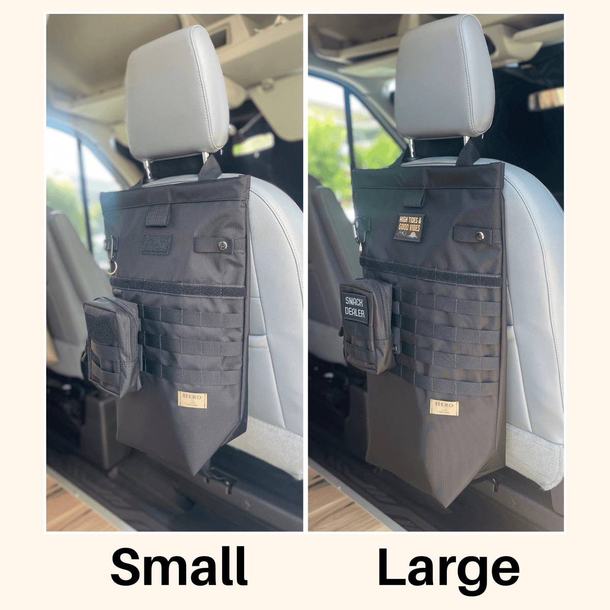 The Hero- MOLLE Seatback Organizer