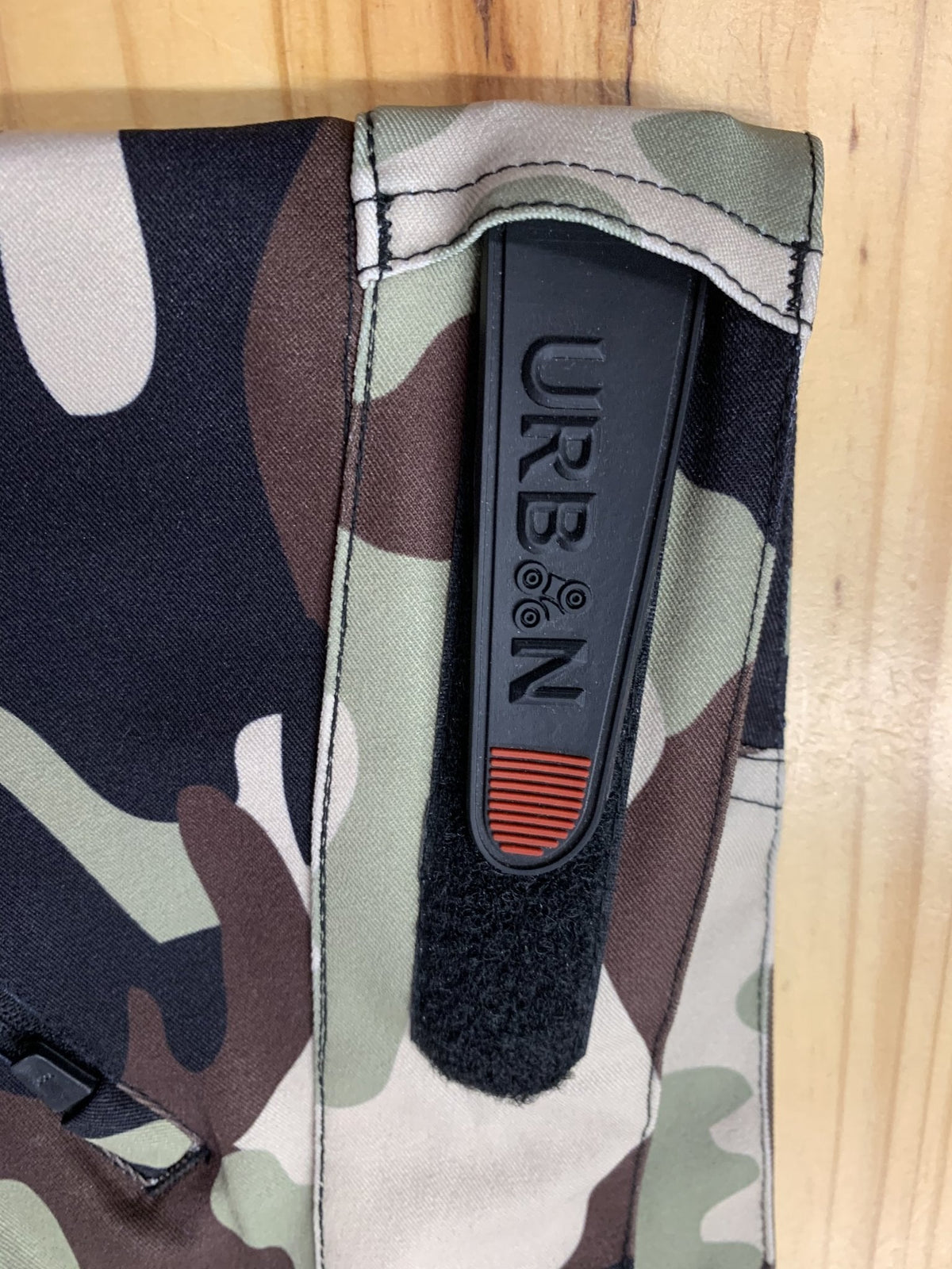 The Shredder Camo — Men's MTB Shorts with Detachable Padded Undershorts | Green & Black Camo