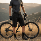 The Shredder - Men’s MTB Off Road Cycling Shorts Bundle with Padded Undershorts