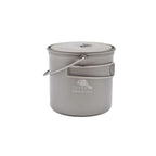 TOAKS Titanium 1100ml Pot with Bail Handle | Ultralight Camping & Bushcraft Cooking Pot