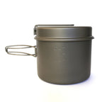 TOAKS Titanium 1600ml Pot with Pan | Ultralight Backpacking Cook Set