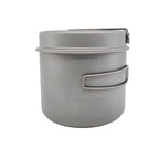 TOAKS Titanium 1600ml Pot with Pan | Ultralight Backpacking Cook Set