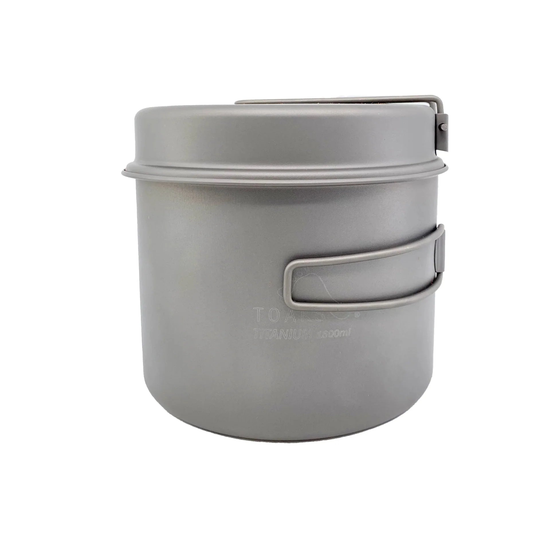 TOAKS Titanium 1600ml Pot with Pan | Ultralight Backpacking Cook Set