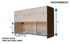 Sprinter Wheel Well Water Cabinet