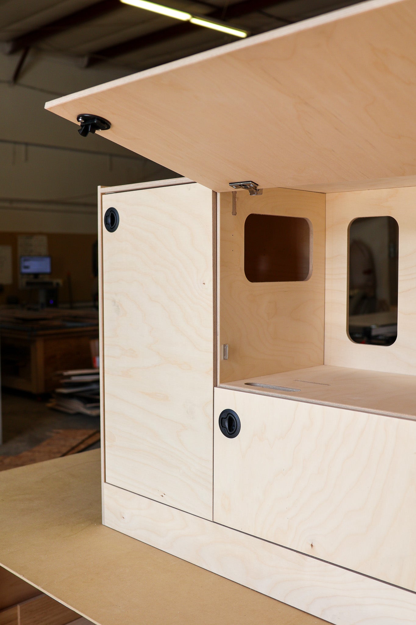 ProMaster Wheel Well Electrical Cabinet