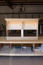 Transit Wheel Well Water Cabinet