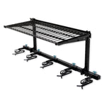 Lone Peak Ski + Shelf | Adjustable Wall Storage System | Holds 5 Pairs of Skis