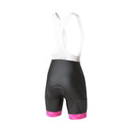 Women's Pro Series Pink Cycling Short Sleeve Jerseys / Bib Shorts
