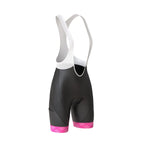 Women's Pro Series Pink Cycling Short Sleeve Jerseys / Bib Shorts