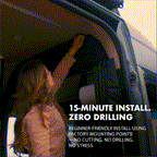 SPRINTER HEADLINER SHELF WITH L TRACK 2019+